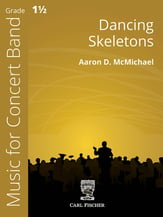 Dancing Skeletons Concert Band sheet music cover